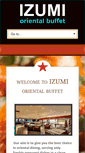 Mobile Screenshot of izumirestaurants.com
